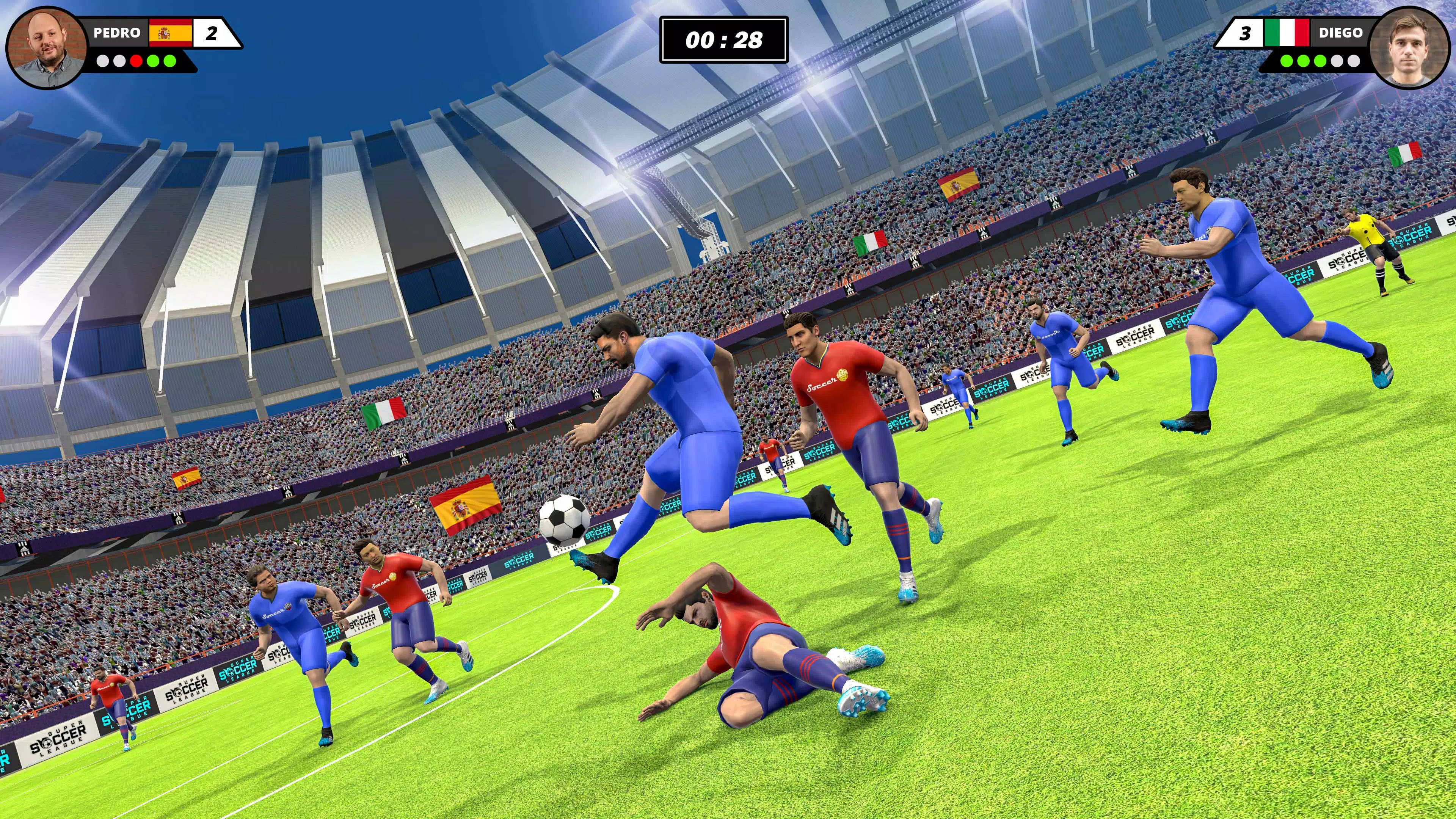 Play Super Soccer League Games 2023 Online for Free on PC & Mobile