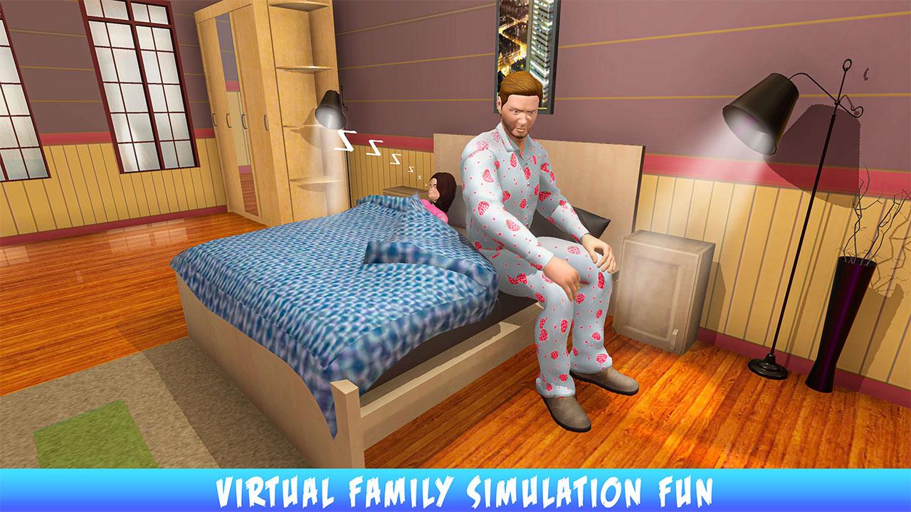 Фэмили симулятор. 3д Family Simulator. Фэмили симулятор обзор. Virtual dad Life Simulator Mod.