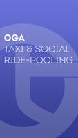 Oga - taxi & ride-pooling plakat