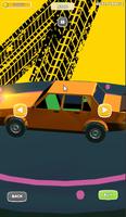 Traffic Run Toy Cars : Train taxi постер