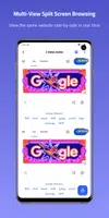 برنامه‌نما Multi-View Browser: Split View عکس از صفحه