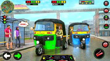 City Tuk Tuk Auto Rikshaw Game capture d'écran 3