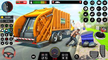 쓰레기 트럭 운전 게임 3D 포스터