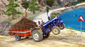 Farming Tractor Trolley Game imagem de tela 3