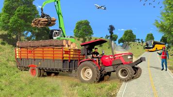 Hill Tractor Trolley Simulator screenshot 1