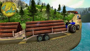 Hill Tractor Trolley Simulator imagem de tela 2