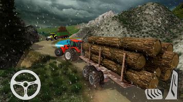 Hill Tractor Trolley Simulator imagem de tela 3