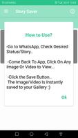 Story WA Saver الملصق