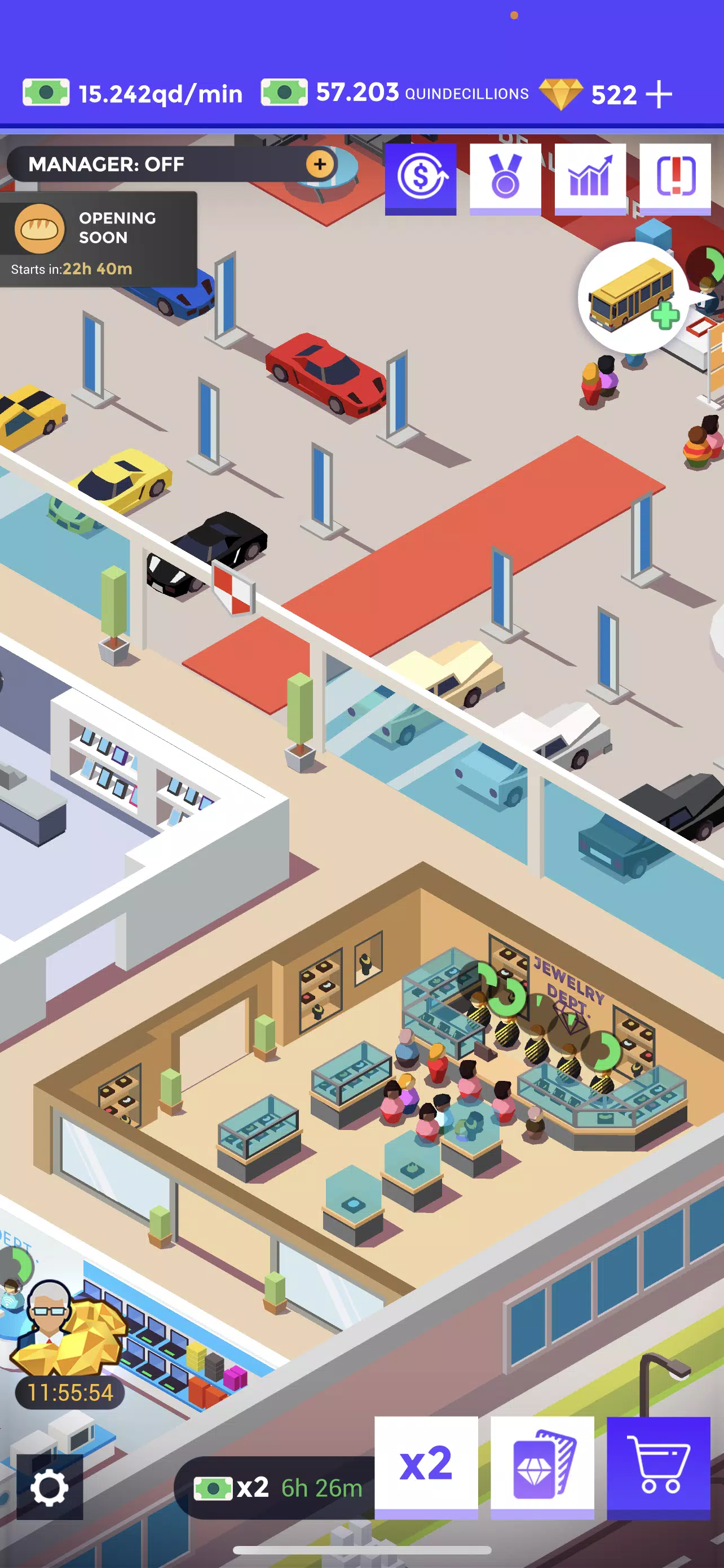 Idle Mall Tycoon Games: Mart v0.12.0 MOD APK -  - Android &  iOS MODs, Mobile Games & Apps