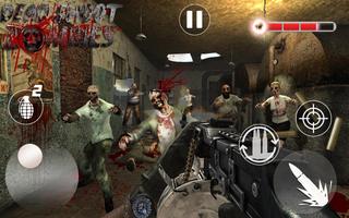 FPS Zombie Shooter Zombie Wave capture d'écran 1
