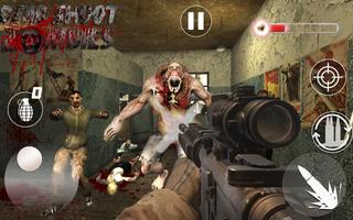 FPS Zombie Shooter Zombie Wave capture d'écran 2