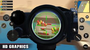 Commando Battleground Survival Fire Shooting Games poster