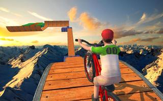 Real Reckless Rider:BMX Bicycle Stunt Tracks Game تصوير الشاشة 1