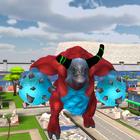 Giant Creature City Smash Game أيقونة