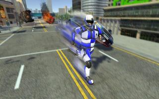 Super Speed Police Robot War: Mechs City Battle скриншот 1