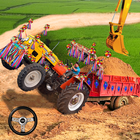 Cargo Tractor Trolley Game 22 آئیکن