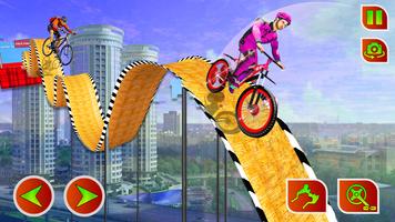 Impossible BMX Bicycle Stunts: Offroad Adventure Affiche