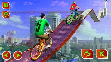 BMX Cycle Stunt Simulation Game Mega Ramps Racing screenshot 1