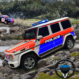 Offroad Police Car Chase Game icône