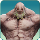 Fighter Monster Superhero ninja Fighting Battle أيقونة