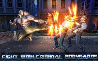 Fighter Monster Superhero ninja Fighting Battle الملصق