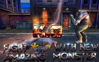 Fighter Monster Superhero ninja Fighting Battle تصوير الشاشة 3