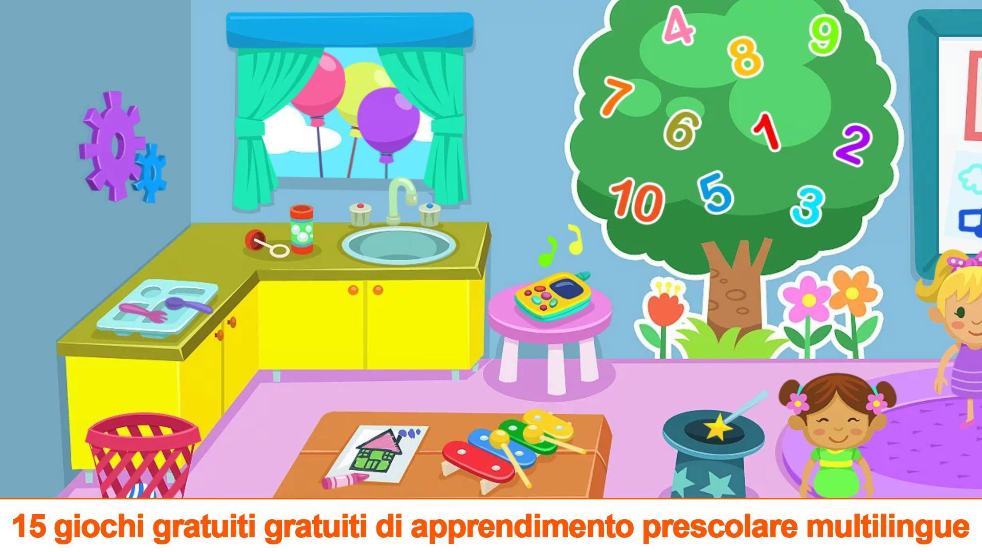Kiddos in Kindergarten - Gioco gratis per bambini for Android - APK Download