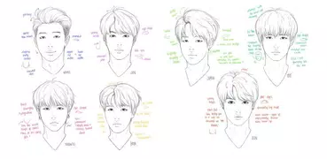 BTSメンバーの描き方