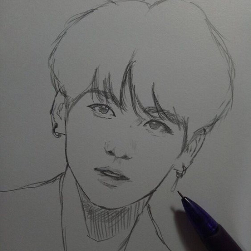 BTSメンバーの描き方