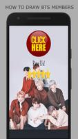 Cómo dibujar miembros BTS captura de pantalla 1