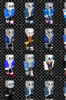Sans Skin Addon Maps mcpe تصوير الشاشة 1