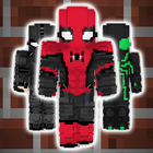 Spider man mod for Minecraft أيقونة