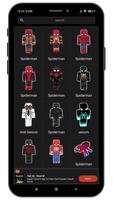 Spider man mod for Minecraft الملصق