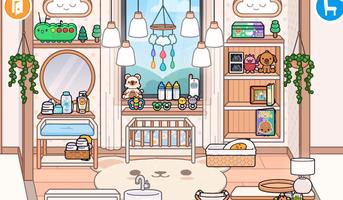 Toca Aesthetic Baby Room Boca الملصق