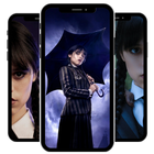 Wednesday Addams Wallpaper Zeichen