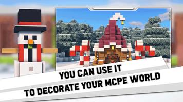 برنامه‌نما Christmas Decor Mod for MCPE عکس از صفحه