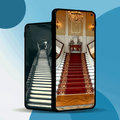 House Stairs Wallpaper