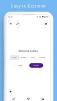 Sudoku Awesome - Sudoku Puzzle تصوير الشاشة 1