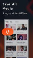 Offline Music Vid, MP3 Player capture d'écran 1