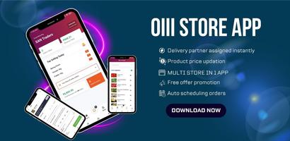 Poster Oiii: Store Partner App