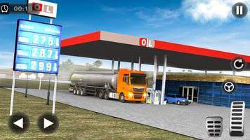 Oil Tanker Truck Games Driving capture d'écran 1