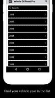 Vehicle Oil Reset Pro تصوير الشاشة 1