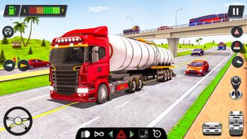 Oil Tanker Truck: Driving Game Affiche