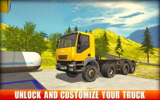 Öltanker LKW Spiele: Euro Truck Simulator 3D Screenshot 3