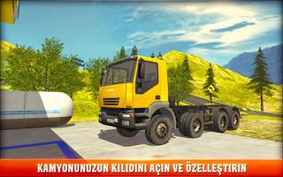 Petrol Tankeri Kamyon Oyunlar : Kamyon Simülatör Ekran Görüntüsü 3