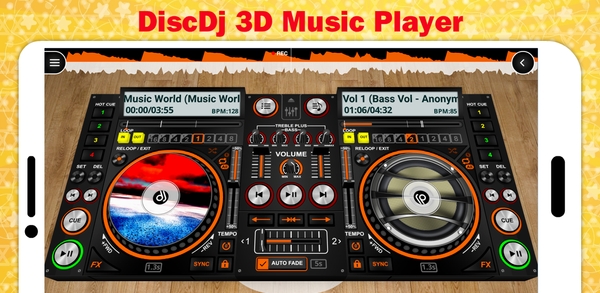 How to Download DiscDj 3D Music Player - 3D Dj for Android image