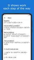 Cubic Equation Solver capture d'écran 2