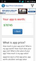 App Price Calculator تصوير الشاشة 2