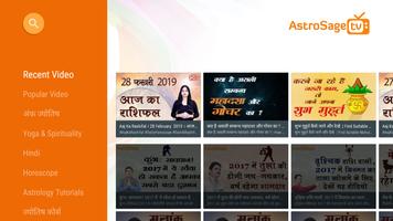 AstroSage TV - Horoscope & Astrology Video پوسٹر