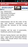 Sensex Nifty Astrology syot layar 3